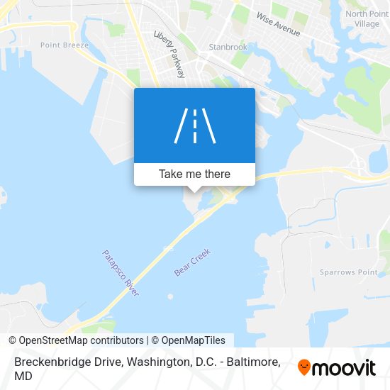 Breckenbridge Drive map