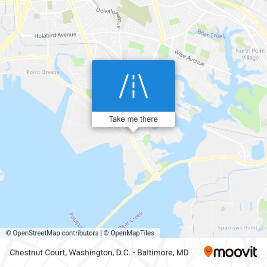 Mapa de Chestnut Court
