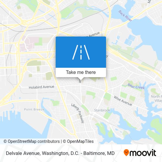 Mapa de Delvale Avenue