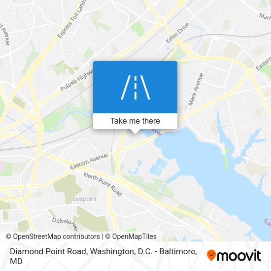 Mapa de Diamond Point Road
