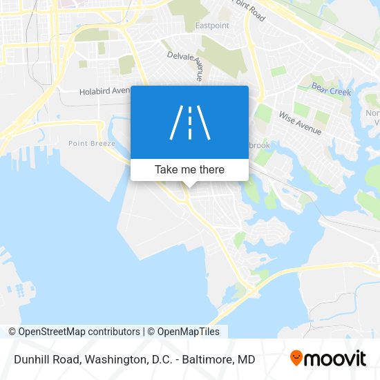 Mapa de Dunhill Road