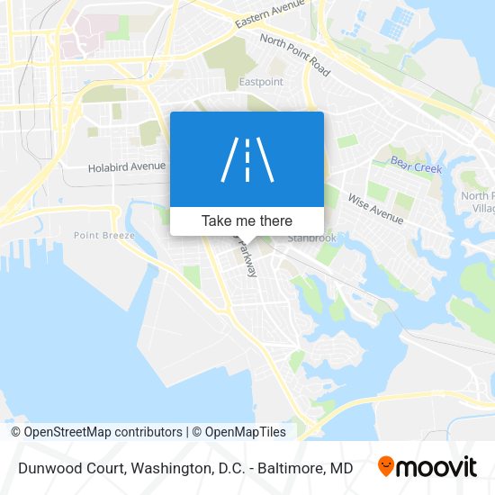Dunwood Court map
