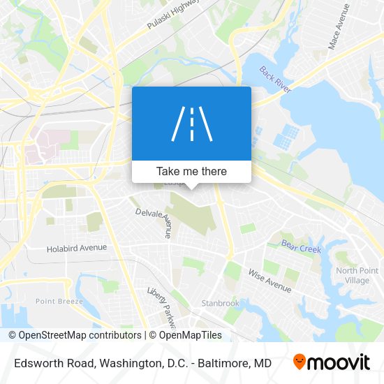 Edsworth Road map