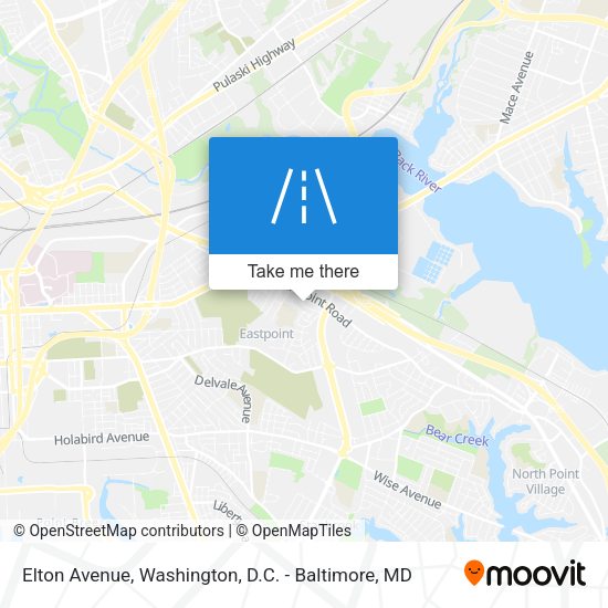 Mapa de Elton Avenue