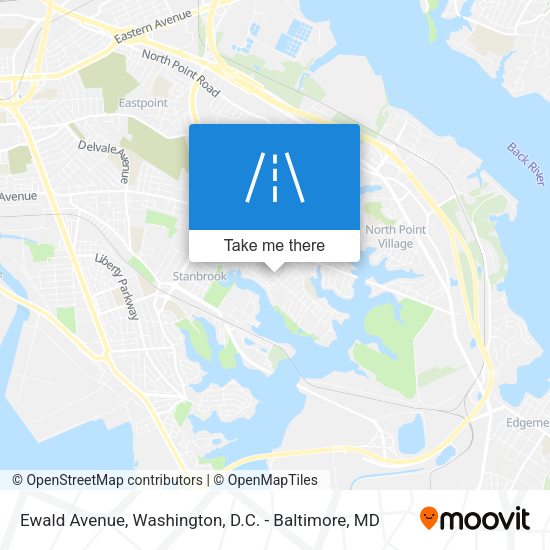 Mapa de Ewald Avenue