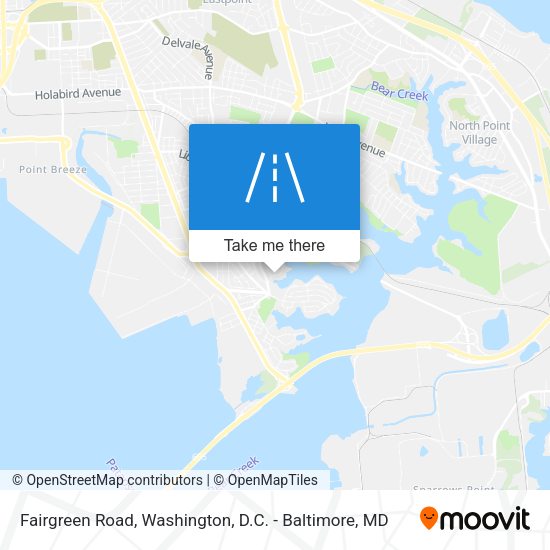 Fairgreen Road map