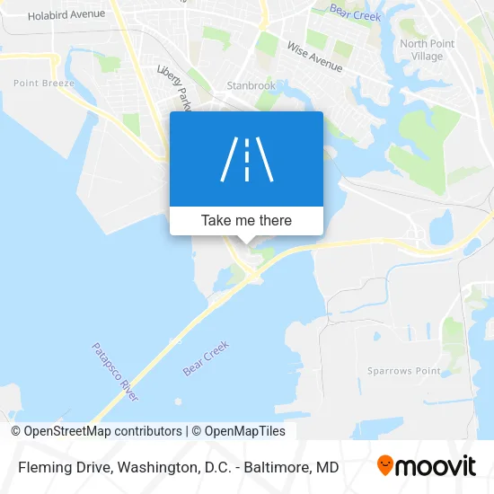 Fleming Drive map