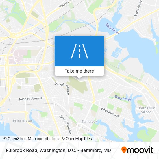 Fulbrook Road map
