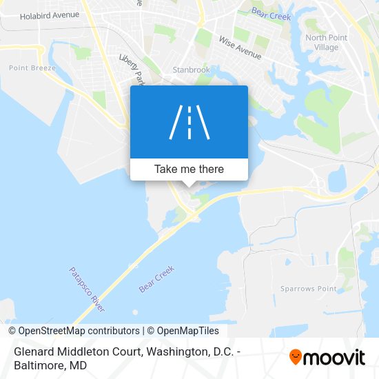 Glenard Middleton Court map