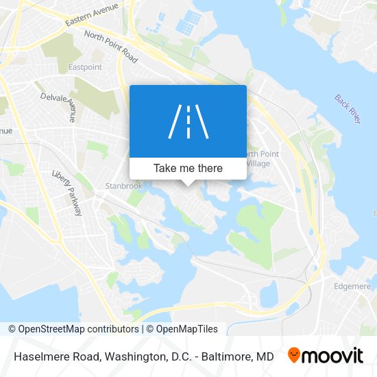 Mapa de Haselmere Road