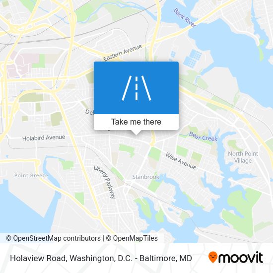 Holaview Road map