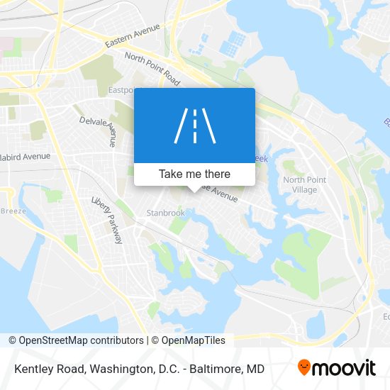 Mapa de Kentley Road