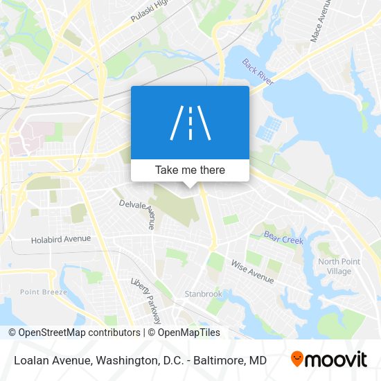 Loalan Avenue map