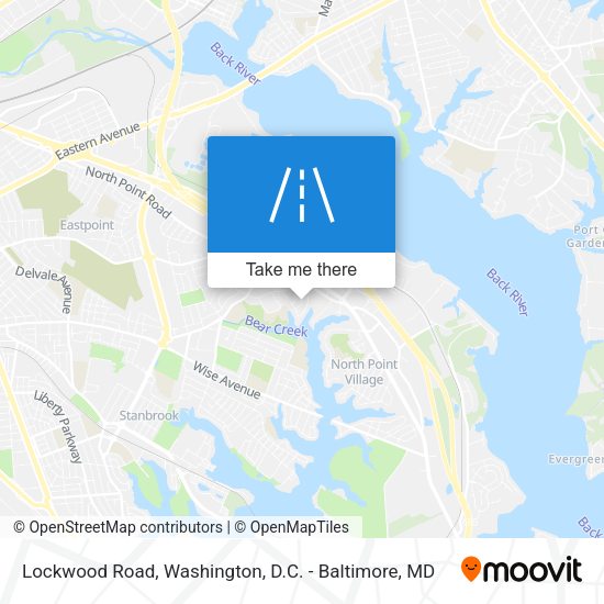 Lockwood Road map