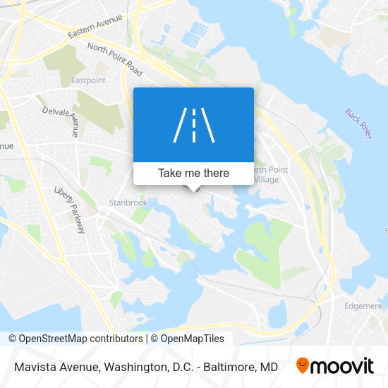 Mapa de Mavista Avenue