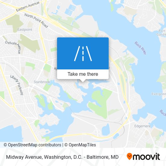 Midway Avenue map