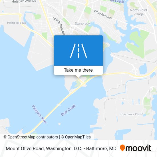 Mapa de Mount Olive Road