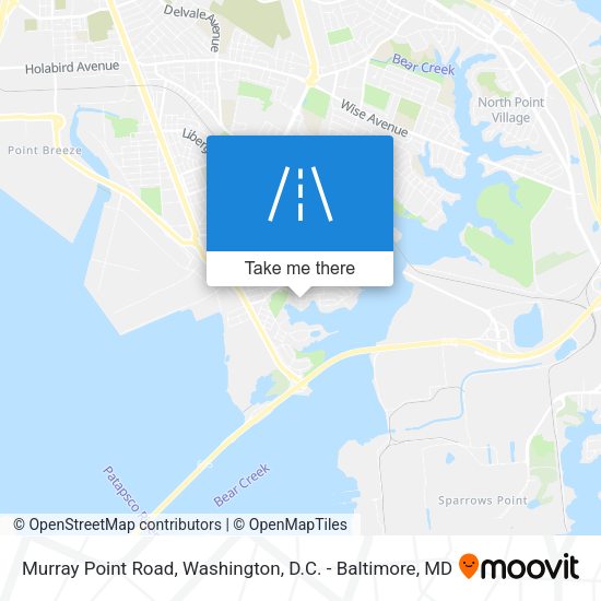 Mapa de Murray Point Road