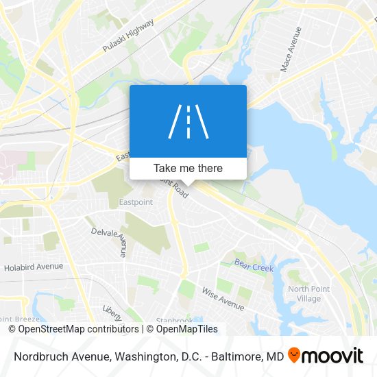 Mapa de Nordbruch Avenue