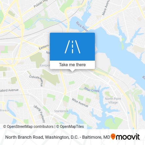 Mapa de North Branch Road