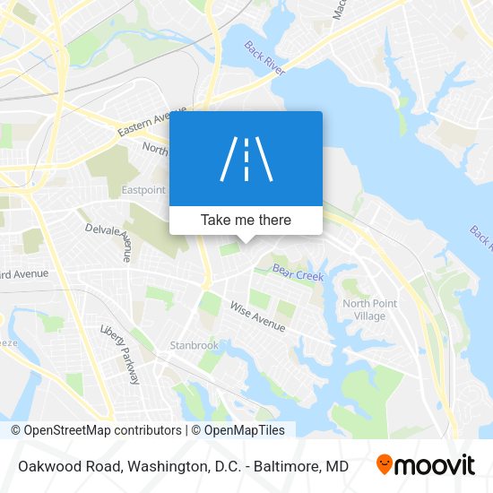 Oakwood Road map