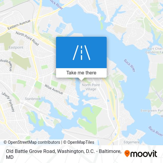 Mapa de Old Battle Grove Road