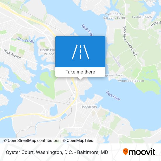 Oyster Court map