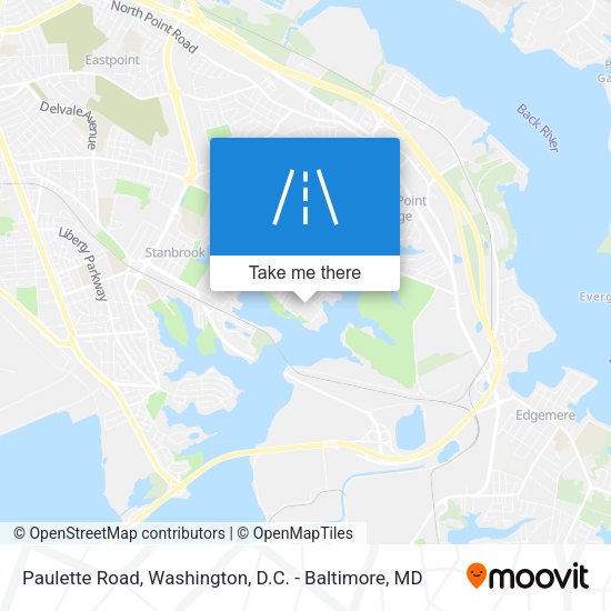 Mapa de Paulette Road