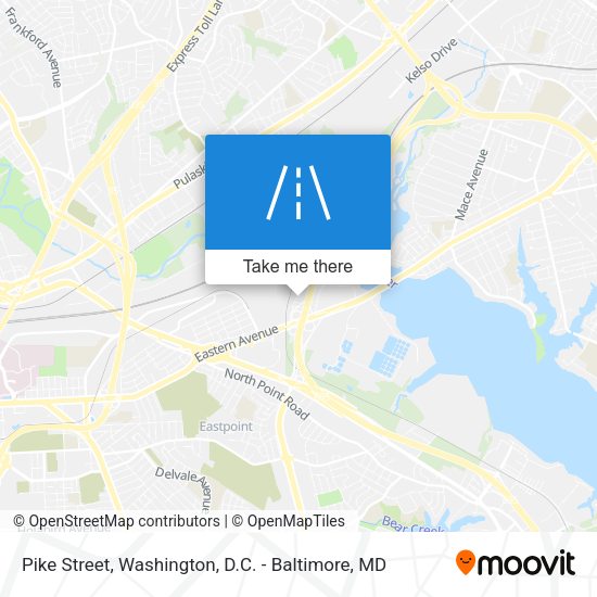 Pike Street map