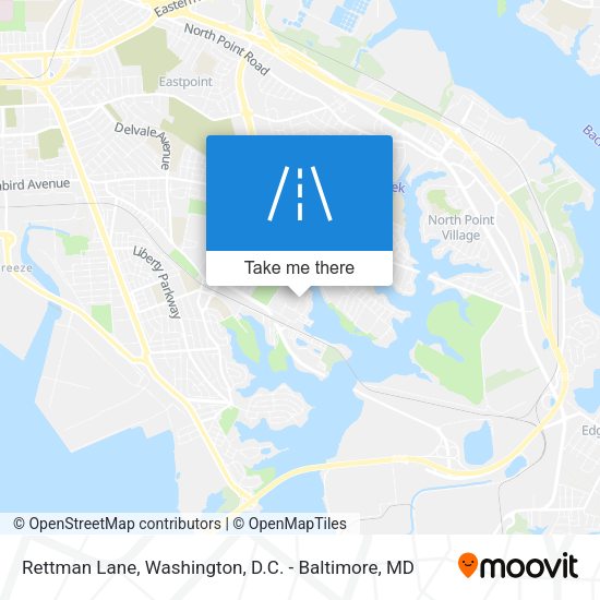 Rettman Lane map