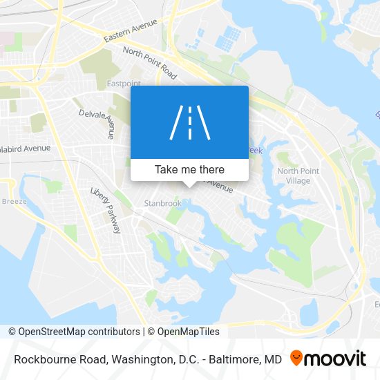 Mapa de Rockbourne Road