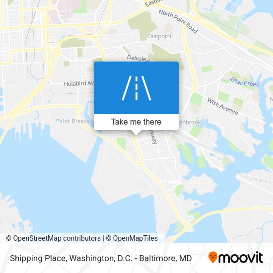 Shipping Place map