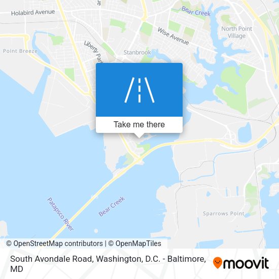 South Avondale Road map