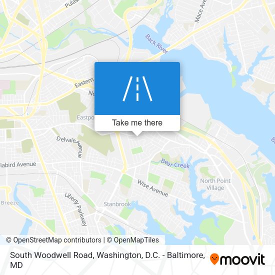 Mapa de South Woodwell Road