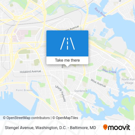 Mapa de Stengel Avenue