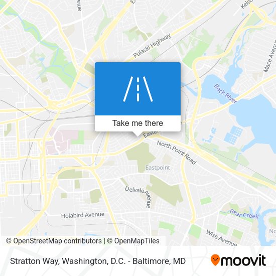 Mapa de Stratton Way