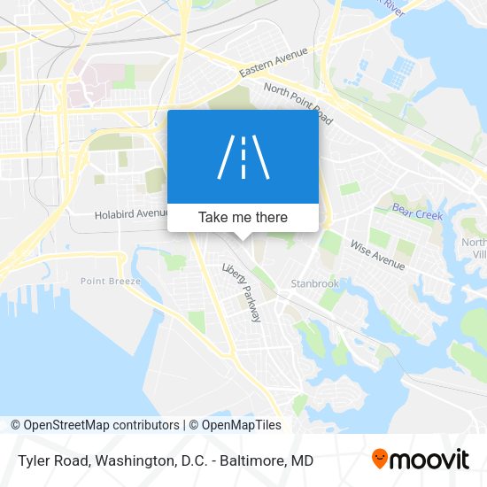 Mapa de Tyler Road