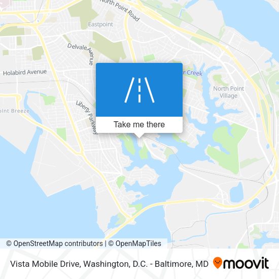 Vista Mobile Drive map
