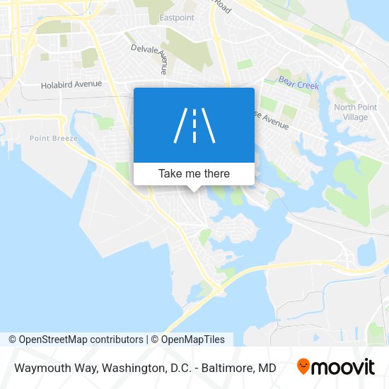 Mapa de Waymouth Way