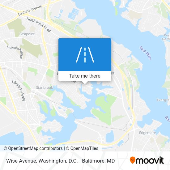 Mapa de Wise Avenue