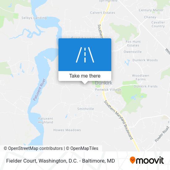 Fielder Court map