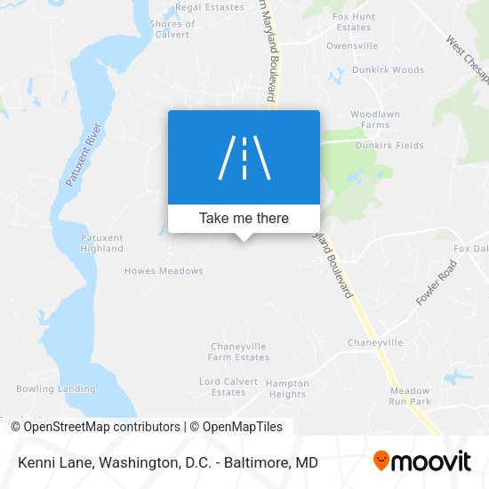 Mapa de Kenni Lane