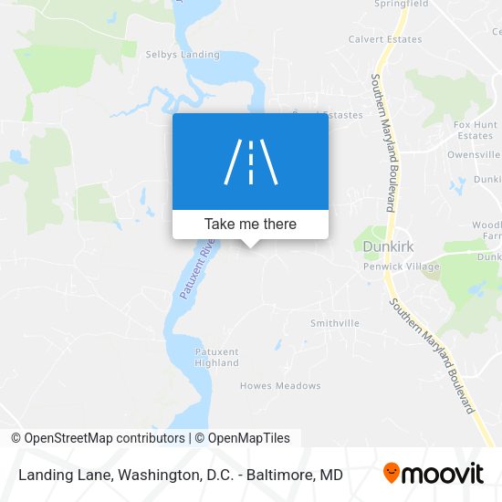 Mapa de Landing Lane