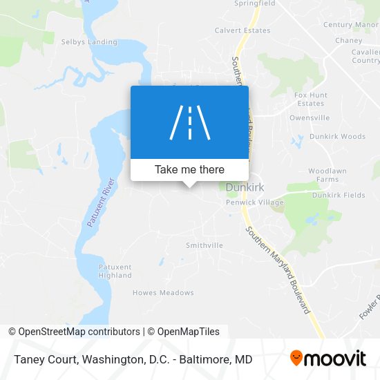 Taney Court map