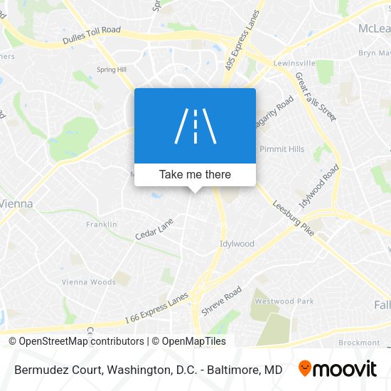Bermudez Court map