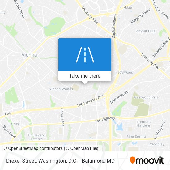 Drexel Street map