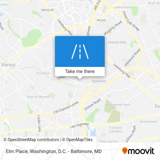 Mapa de Elm Place