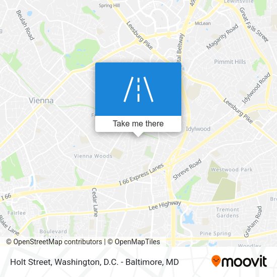 Holt Street map