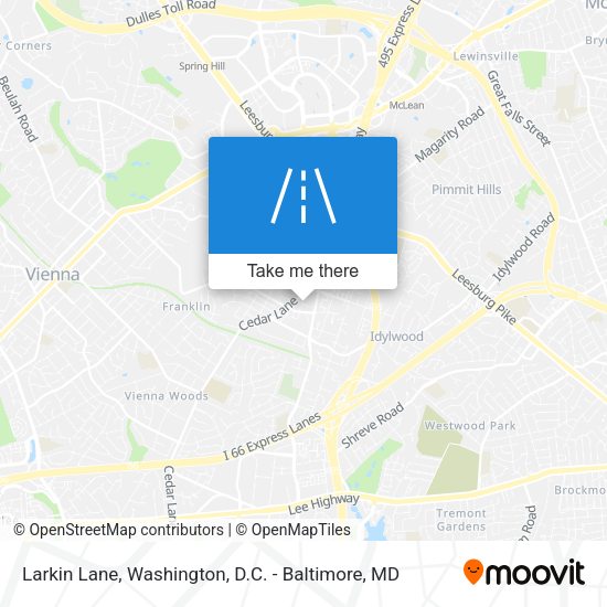 Mapa de Larkin Lane