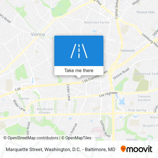 Mapa de Marquette Street